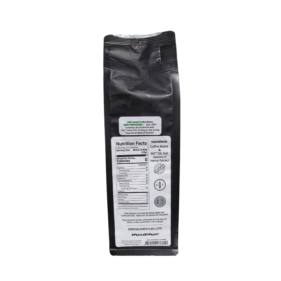 Green Element - CBD Coffee Beans, 150:20