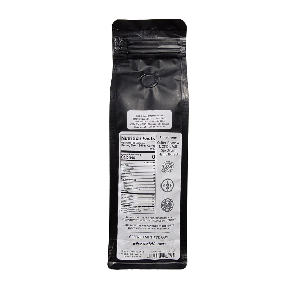 Green Element - CBD Coffee Beans, 85:2