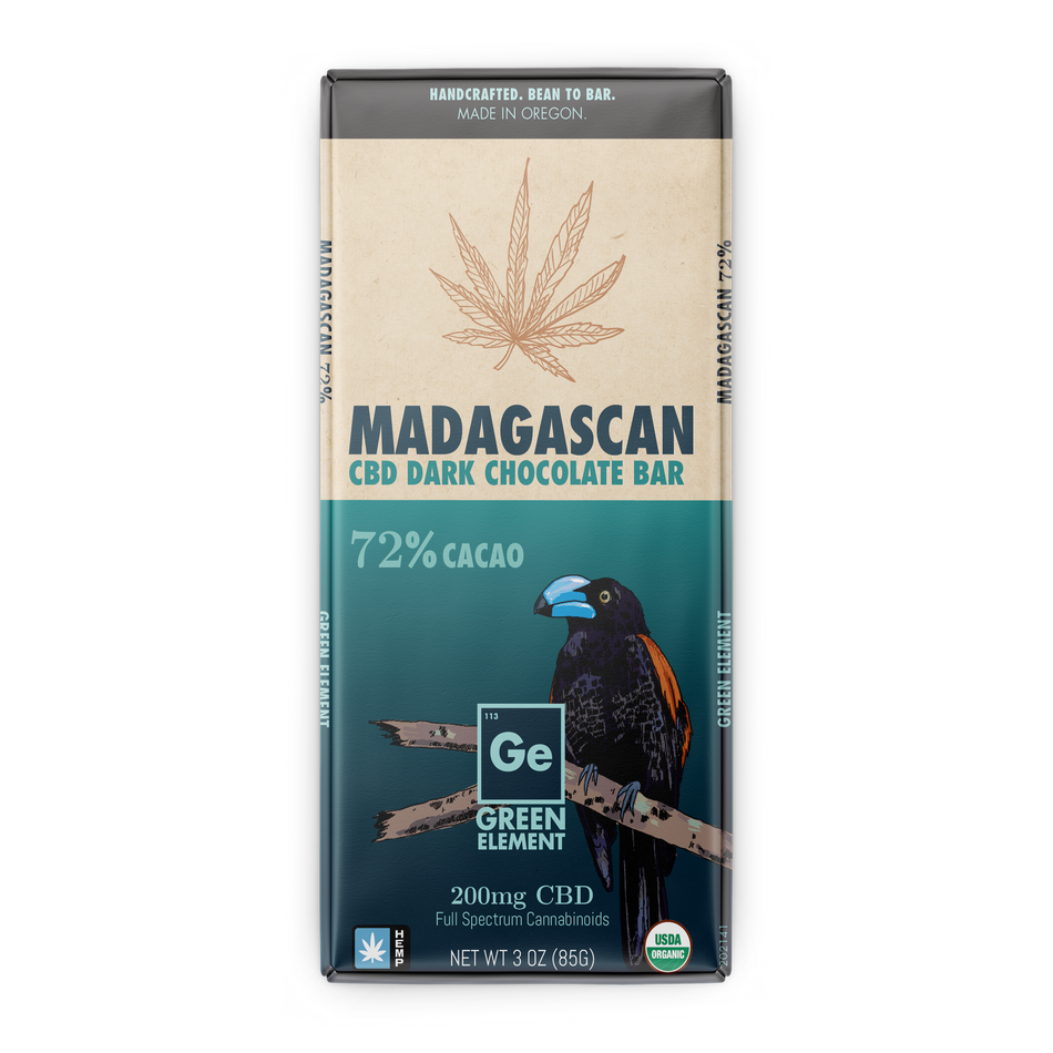 Green Element - CBD Chocolate Bar, Dark, 750:16